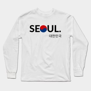 Seoul - South Korea Long Sleeve T-Shirt